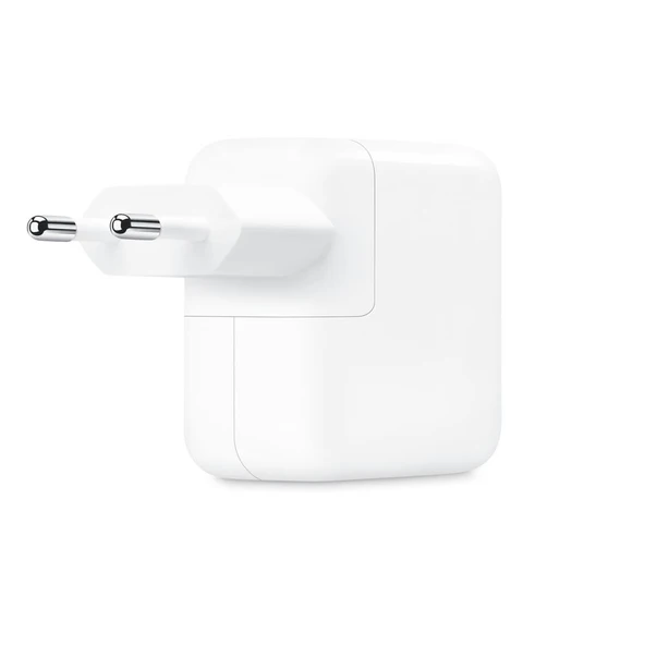 Apple 35W Çift USB-C Bağlantı Noktalı Güç Adaptörü ürün görseli 1