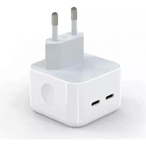 Güncel Dijital iPhone Apple iPad Apple Watch Apple Airpods Uyumlu 35W Çift Usb-C Bağlantı Şarj Aleti Adaptör ürün görseli 1