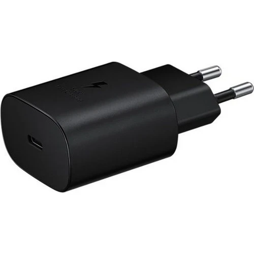 Samsung EP-TA800N Type-C 25W Siyah Hızlı Şarj Aleti ürün görseli 1