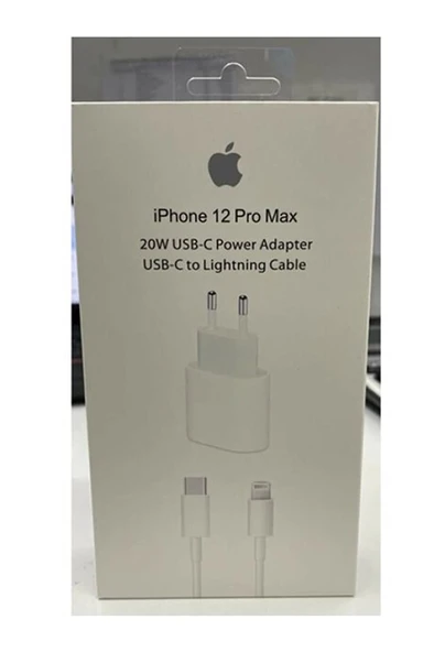 Iphone 11/11 Pro Max- 12/12 Pro Uyumlu Hızlı Şarj Aleti Set 18w Adaptör + Usb C Kablo 1m ürün görseli 1