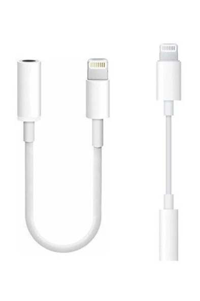 Apple Iphone Lightning Uyumlu Bluetooth Aux 3.5mm Kulaklık Dönüştürücü Adaptör Dönüştürücü ürün görseli 1