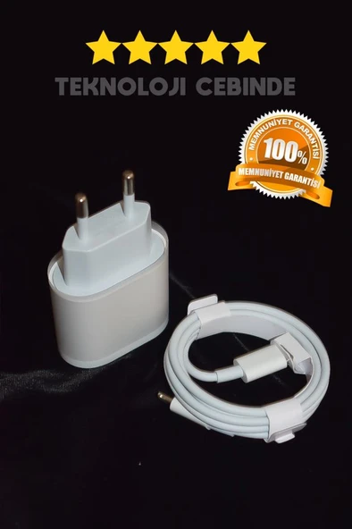 Iphone Tüm Serilerle Uyumlu 20w Hızlı Şarj Seti ürün görseli 1