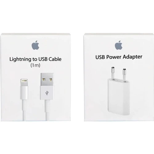 TM Apple Lightning Şarj ve Başlık Set Lisanslı 1 mt - Resim 5