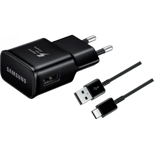 Samsung EP-TA20EBEUGGB 1 Çıkışlı 2000 Mah Type-C Kablo + Şarj Aleti (Kablo Dahil) ürün görseli 1