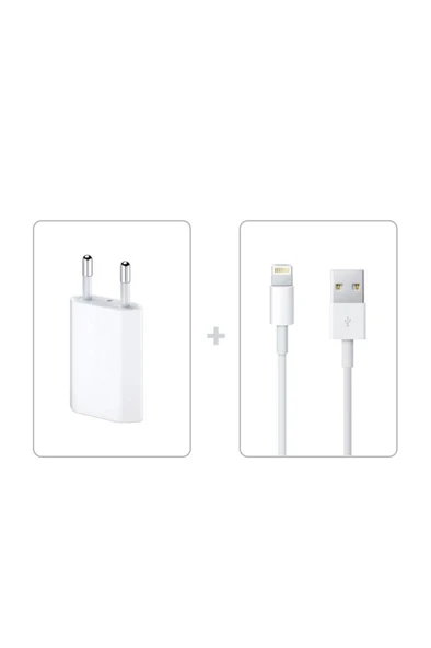 Iphone 11 Şarj Aleti Seti Adaptör + Kablo ürün görseli 1