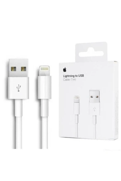 Lightning To Usb 1m Sarj Kablosu %100 Orjinal ürün görseli 1
