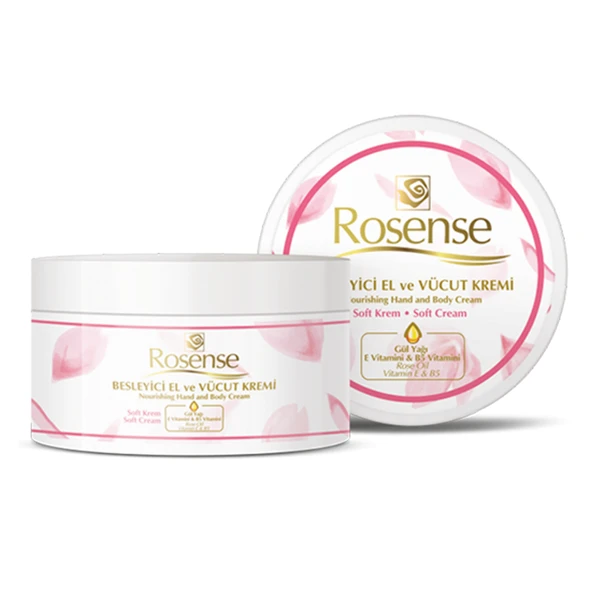 Rosense Besleyici El ve Vücut Soft Krem 250 ml 1 Adet ürün görseli 1