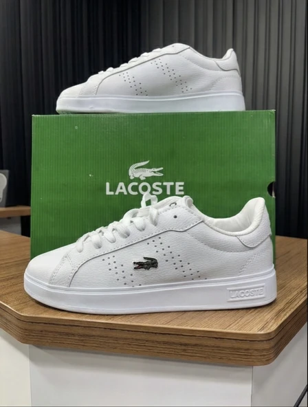 LACOSTE BEYAZ SNEAKERS ürün görseli 1
