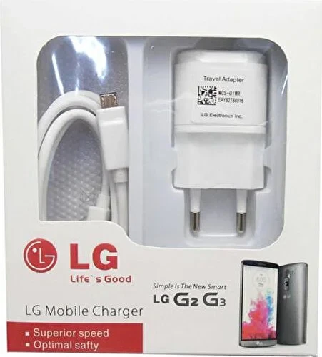 LG Şarj Cihazı+Data Kablosu ürün görseli 1