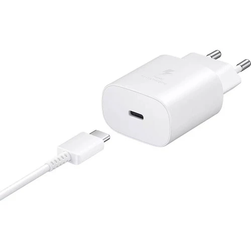 Samsung EP-TA800XWEGWW - 25W Adaptör + Type-C / Type-C Kablo ürün görseli 1