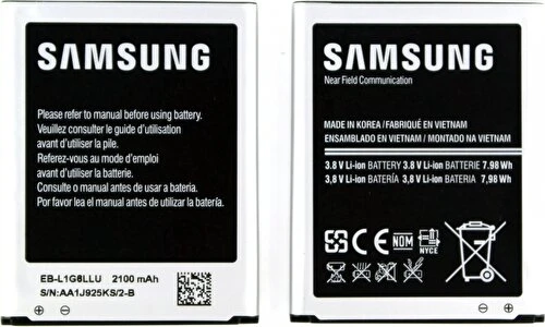 Samsung Galaxy I9300 S3 Uyumlu Samsung EB-L1G6LLU 2100 Mah Batarya ürün görseli 1