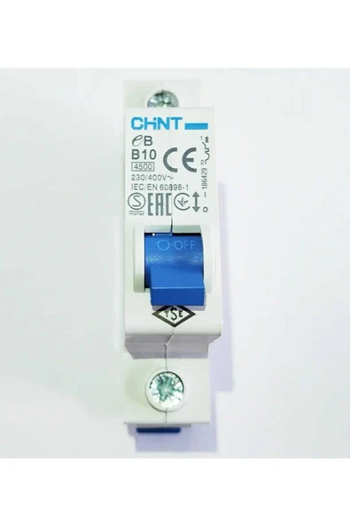 10a 1 Kutup B Tipi 4.5ka Otomatik Sigorta ürün görseli 1