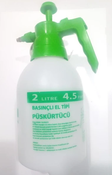 Zhltools El Tipi Basınçlı Püskürtücü Yıkama 2 Litre - Resim 4