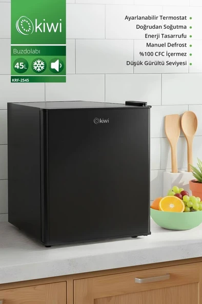 Kiwi KRF-2545 | Mini Buzdolabı 45 Lt Kapasite & Enerji Tasarruflu ürün görseli 1