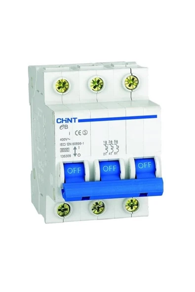 Trizafe Sigorta 3X25 A C Tipi Otomatik Sigorta 4,5ka 185504 ürün görseli 1