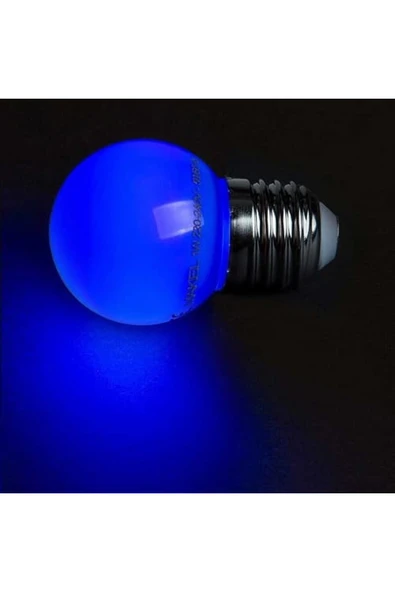 1W Led Gece Lambası Mavi - Resim 2