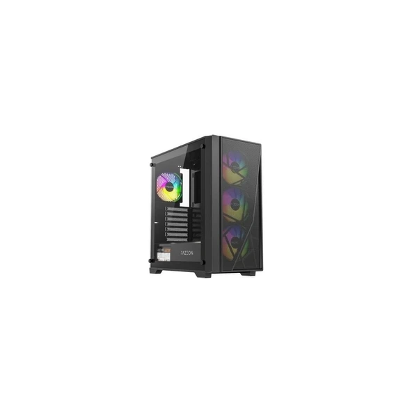Fazeon F12 F12A650BBM ARGB Fanlı 650 W ATX Oyuncu Kasası ürün görseli 1