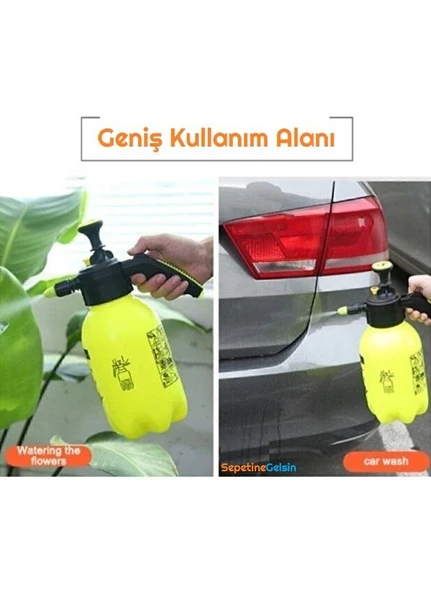 Sepetinegelsin Basınçlı Yıkama Pompası 2 Litre - Resim 4