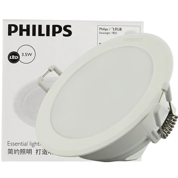 PHILIPS 59200 ESSENTIAL 3.5W Slim Sıva Altı Led Spot Panel 3000K ürün görseli 1