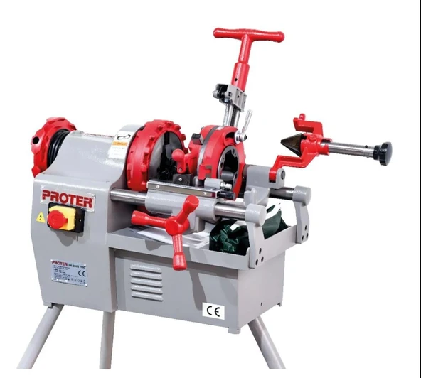 PROTER PR 3003 PRO 3'' TEZGAH TİPİ PAFTA MAKİNESİ 1000 WATT ÇAPAK ALMA APARATLI ürün görseli 1