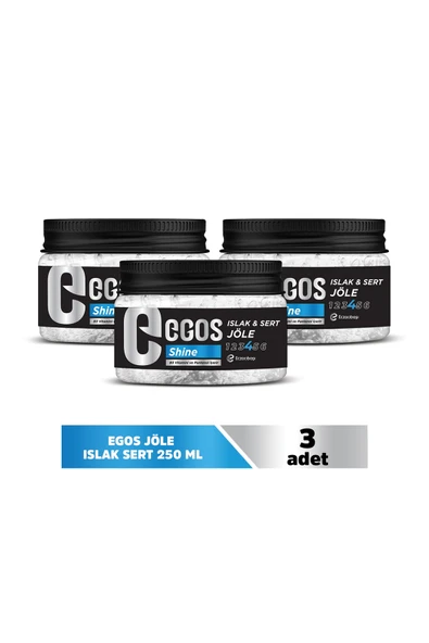 Egos Jöle Islak Sert 250 ml 3'lü ürün görseli 1