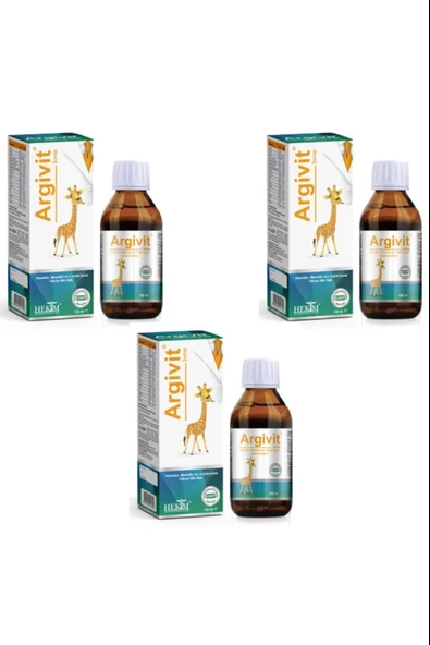Argivit Classic 150 ml Şurup 3 Adet - Resim 3