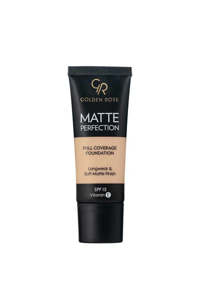 Matte Perfection Full Coverage Foundation - Natural 04 - Yoğun Kapatıcı Mat Fondöten ürün görseli 1