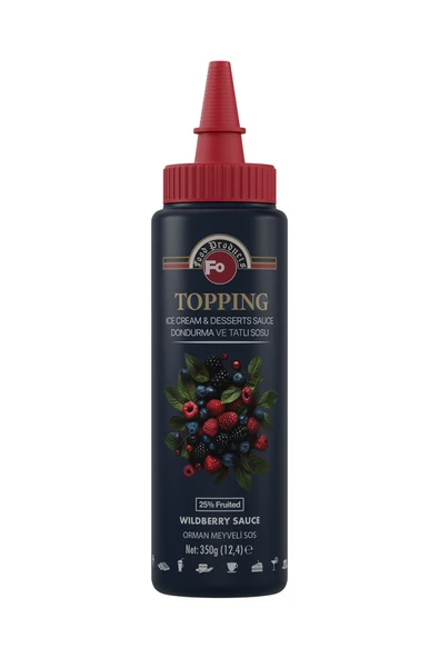 Orman Meyveli Topping Dondurma Sosu 350 gr ürün görseli 1