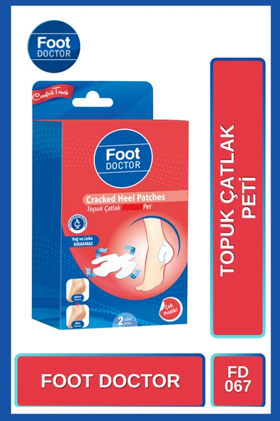 Foot Doctor Topuk Çatlak Giderici Ped 2'li ürün görseli 1