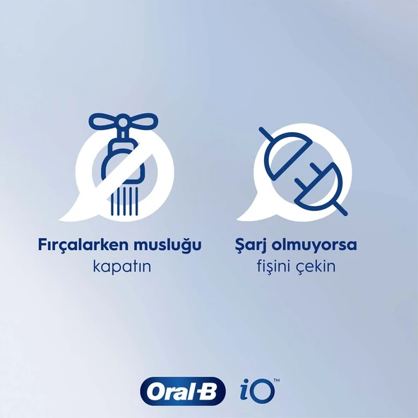 iO 3 Şarjlı Diş Fırçası - Mavi - Resim 4