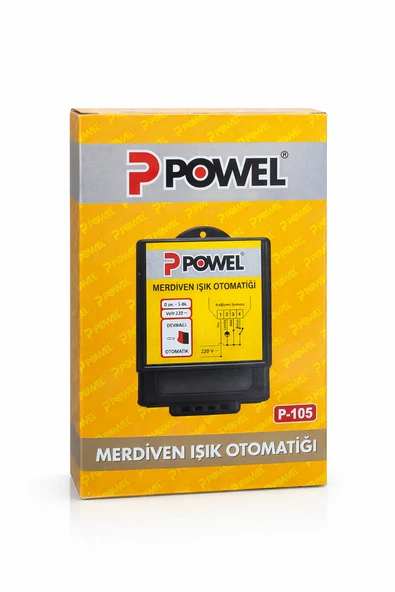 POWEL 105 Merdiven Işık Otomatiği ürün görseli 1