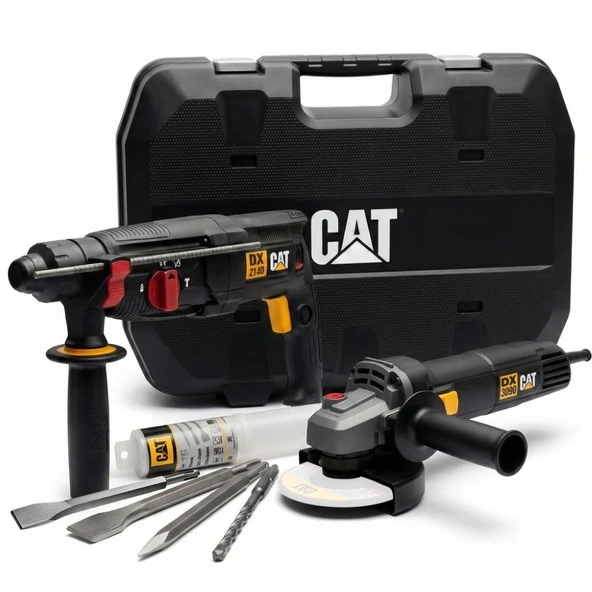 CAT DXK420 DX2140 + DX3090 + DA03903 2 Parça Profesyonel Kombo Set ürün görseli 1