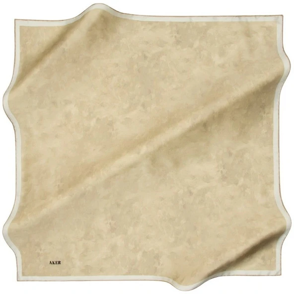 AKER BULUT DESEN SURA İPEK EŞARP 7208701-361 ürün görseli 1