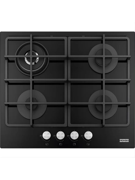 Franke FHSM 604 3G DC BK C Siyah Gazlı Ankastre Ocak ürün görseli 1