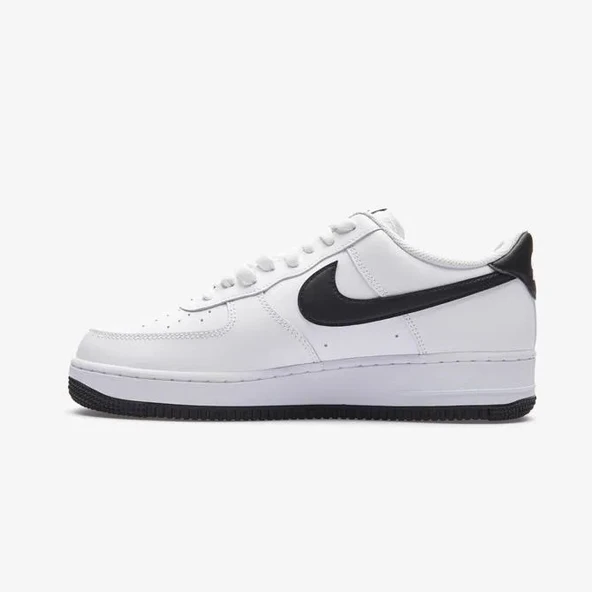 Nike Air Force 1 '07 Erkek Beyaz Sneaker - Resim 2
