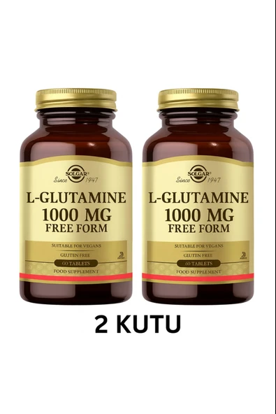 Solgar L-Glutamine 1000 mg 60 Tablet 2 Adet ürün görseli 1