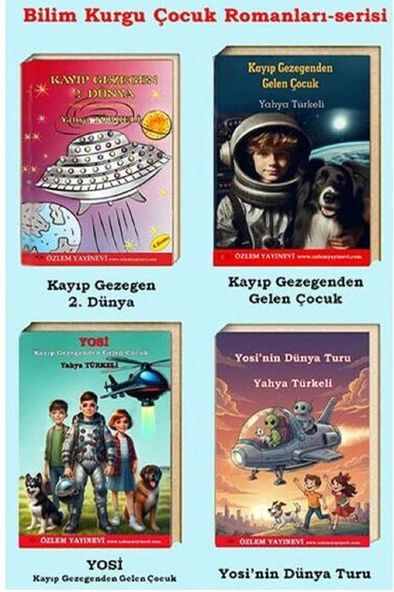 Bilim Kurgu Çocuk Romanları-seti ürün görseli 1