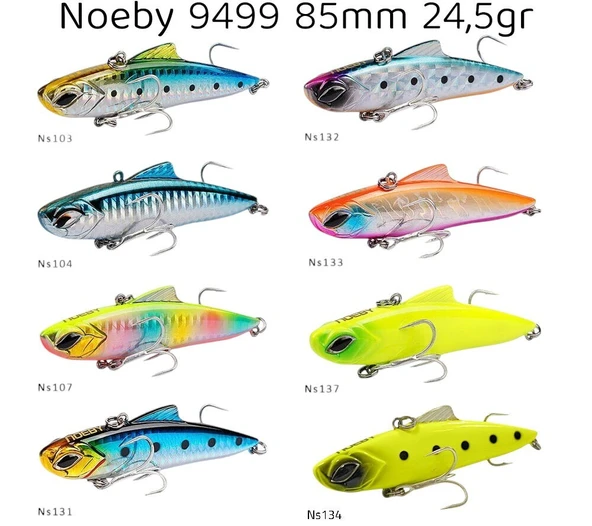 Noeby 9499 85mm 24,5gr Vibrasyon Maket Balık ürün görseli 1