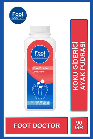 Foot Doctor Ayak Pudrası Hoş Koku & Tazelik 90 gr ürün görseli 1