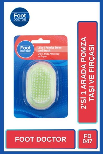 Foot Doctor Ponza Taşı ve Fırça 2&1 047 ürün görseli 1