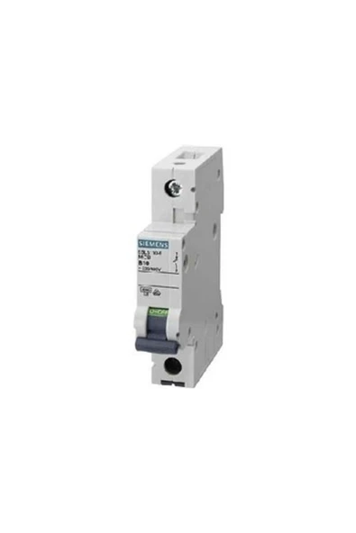 Siemens 25A; 1 FAZLI; 5SL Classic ANAHTARLI OTOMATİK SİGORTA; 6kA; C TİPİ; YAVAŞ KARAKTERLİ ürün görseli 1