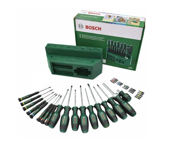 Bosch Tornavida Seti 39 Parça Stantlı - Resim 2