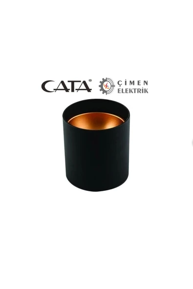 byzm CATA CT 5421 Siyah Bakır Dekoratif Spot Kasa GU-10 Duy ürün görseli 1