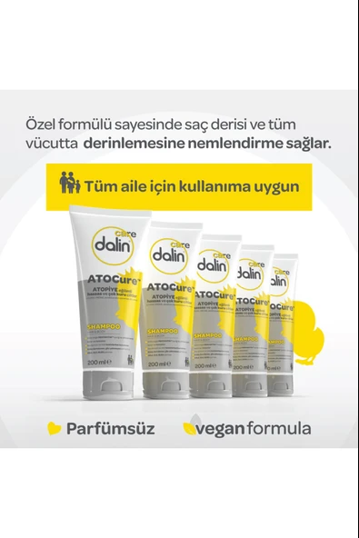 Dalin Atocure Şampuan 200 ml - Resim 4