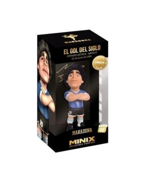 Minix 86 Dünya Kupası Yüzyılın Golü Maradona Arjantin Figürü Sınırlı Sayıda ürün görseli 1