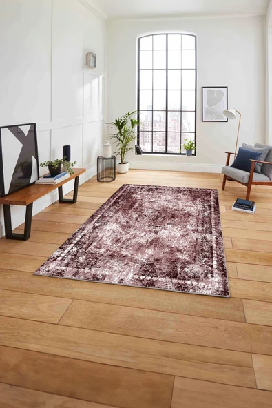 Napoli Home Çerçeveli Dekoratif Baskılı Yıkanabilir Kaymaz Taban Yolluk Mutfak Salon Halısı ürün görseli 1