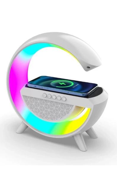 Noas Simi Masa Lambası Bluetooth Hoparlör Kablosuz Şarj YL86-1240 ürün görseli 1