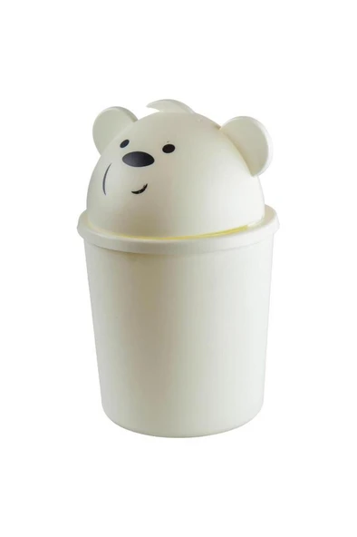 Bears Mini Masaüstü Çöp Kutusu 1 Lt - Resim 4