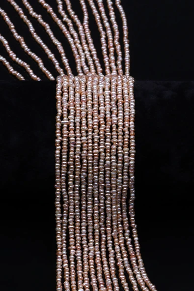 İnci Doğal Taş Dizi 1 x 2 mm Özel Kesim - DZ-0911 ürün görseli 1
