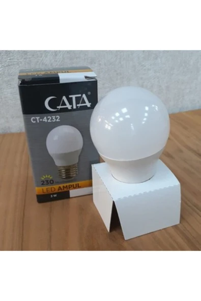 sepetra Ct-4232 6w/3200k E27 Edison Led Ampul (BEYAZ) Beyaz Işık E27 Led Ampul 4 Watt Yok ürün görseli 1